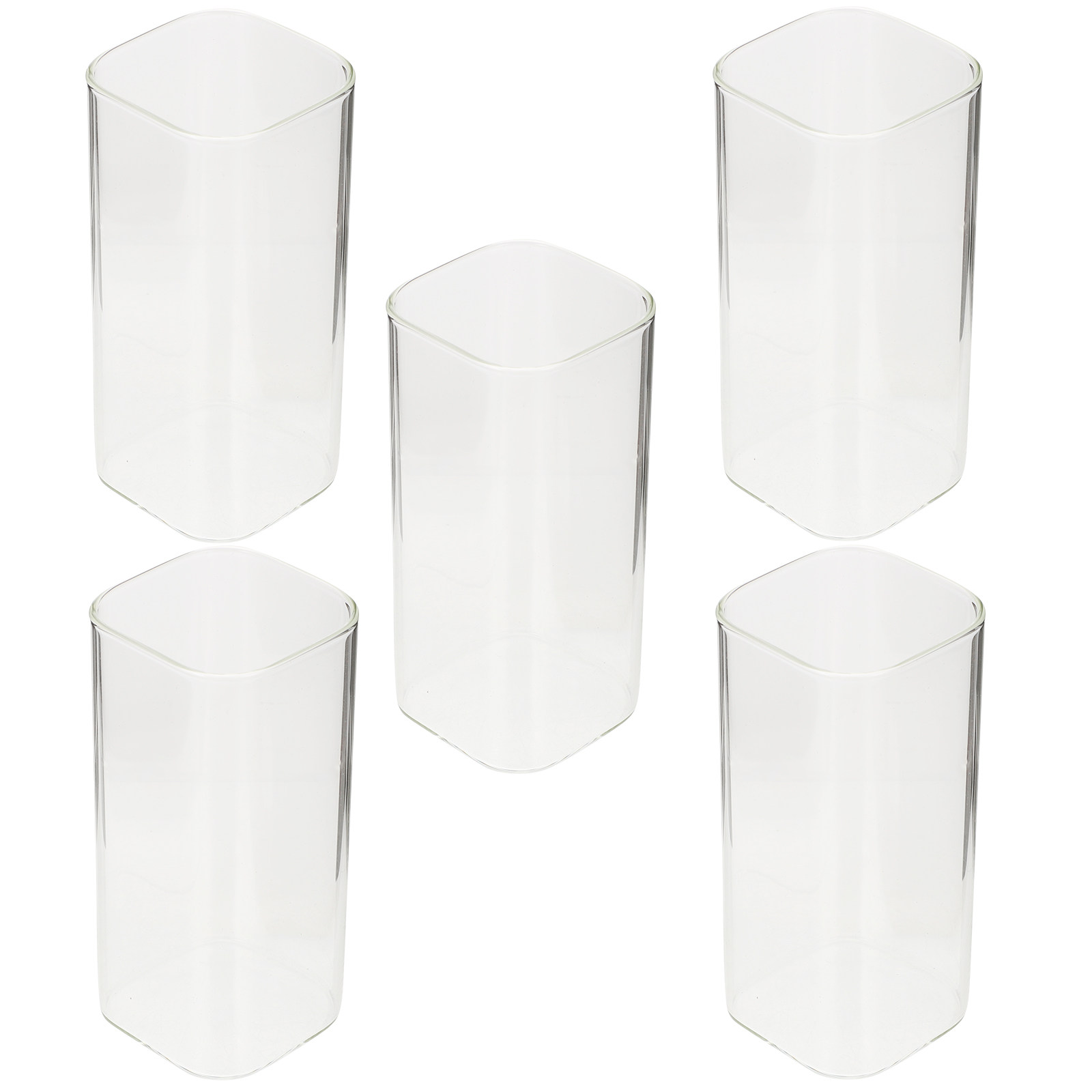5Pcs Glass Cups Set Premium Th - Home Bar Set 评论和价格