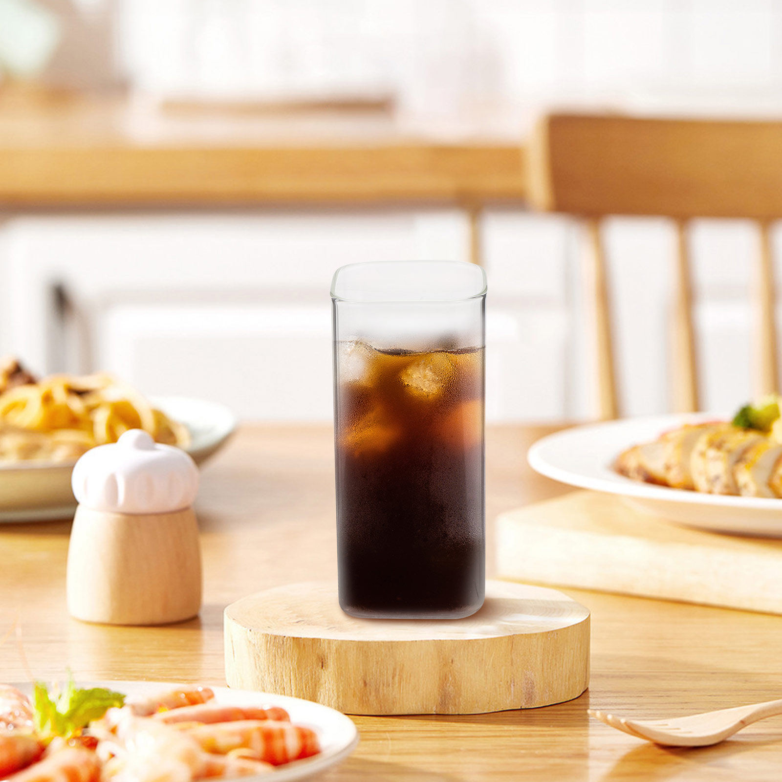 5Pcs Glass Cups Set Premium Th - Home Bar Set 评论和价格