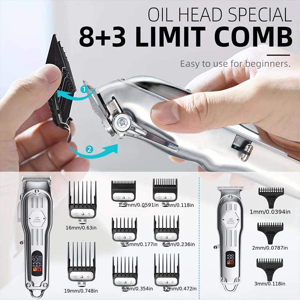 Professional Hair Clipper & Tr - Home Barbershop 评论和价格