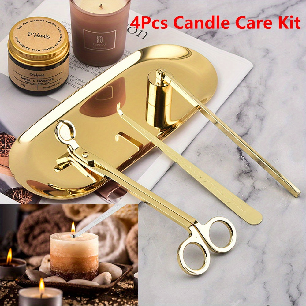 4pcs/set Luxury Candle Care Ki - Home Barbershop 评论和价格