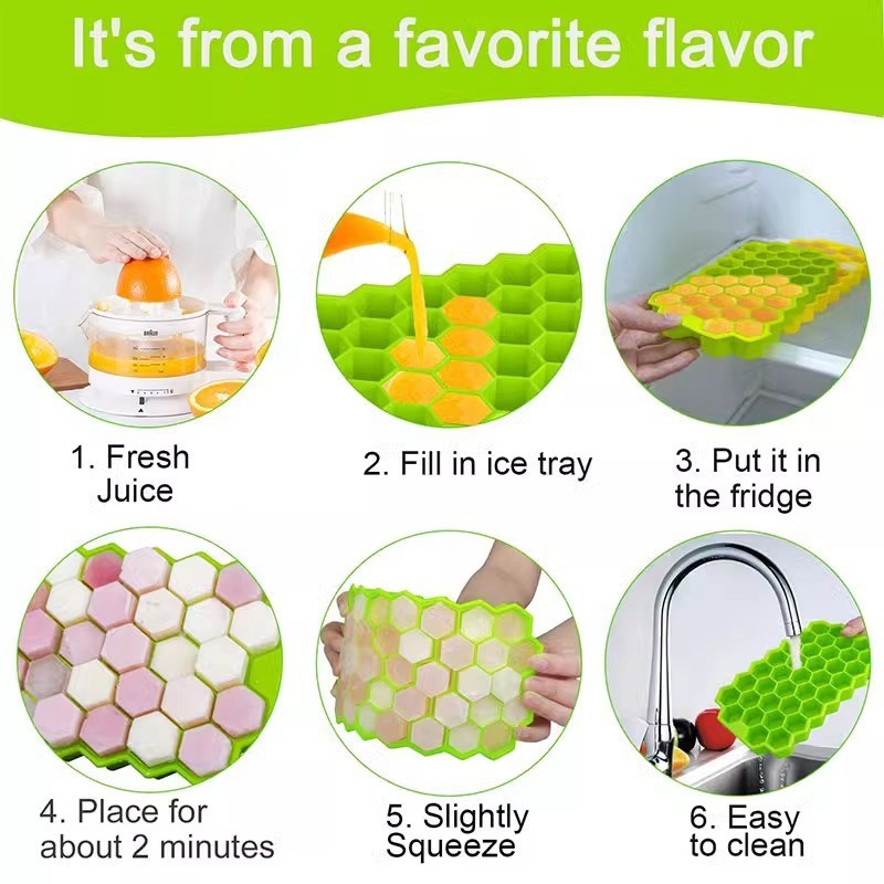 37 Grids Silicone Ice Grid Bal - Home Bar Set 评论和价格