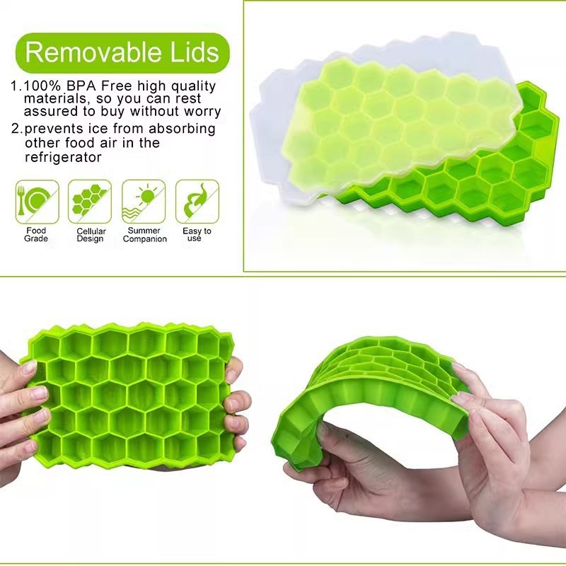 37 Grids Silicone Ice Grid Bal - Home Bar Set 评论和价格