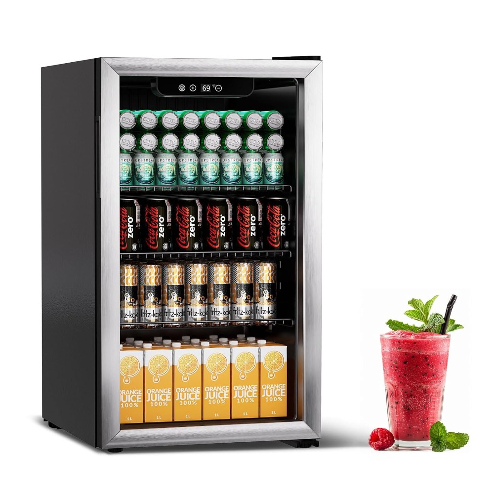 110 Can Compact Beverage Refri - Home Bar And Fridge 评论和价格