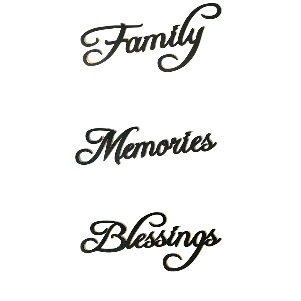 Family Memories Blessings Lett - Home Bar Word 评论和价格