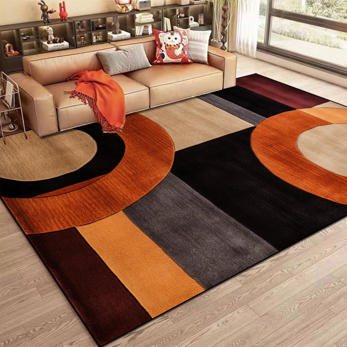 Nordic Abstract Carpet for Liv - Home Bar Seating 评论和价格