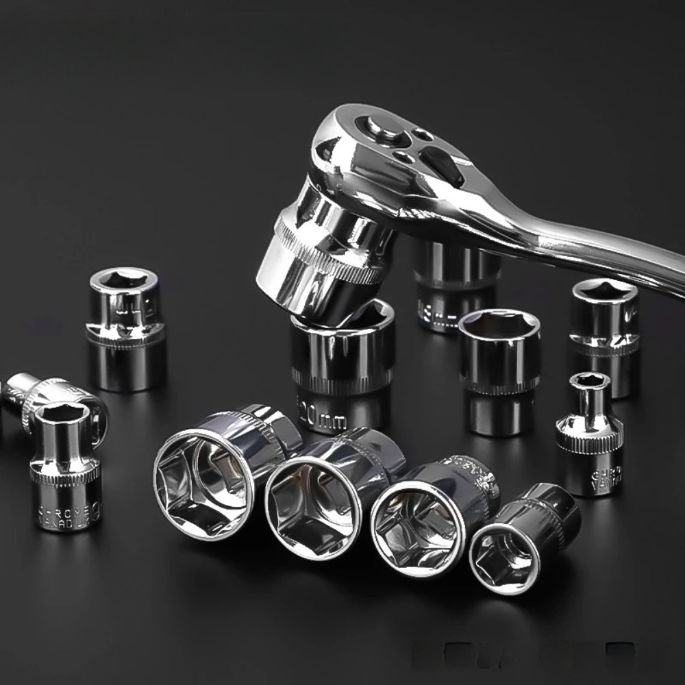 3/8 Short Socket 6-24mm Extern - Home Bar Supplies 评论和价格