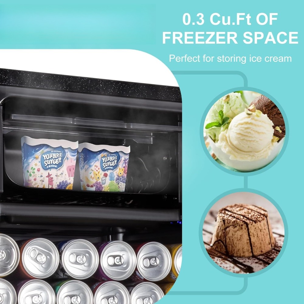 4.8 Cu.Ft Mini Beverage Refrig - Home Bar And Fridge 评论和价格