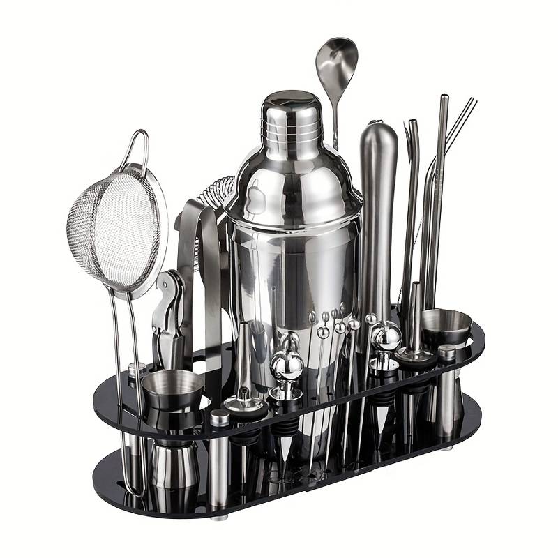 Stylish Bar Essentials Collect - Home Bar Setup Kit 评论和价格