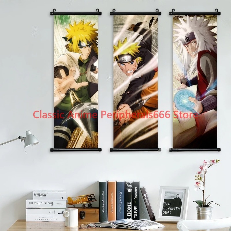 Naruto Hanging Painting Canvas - Home Bar Set 评论和价格