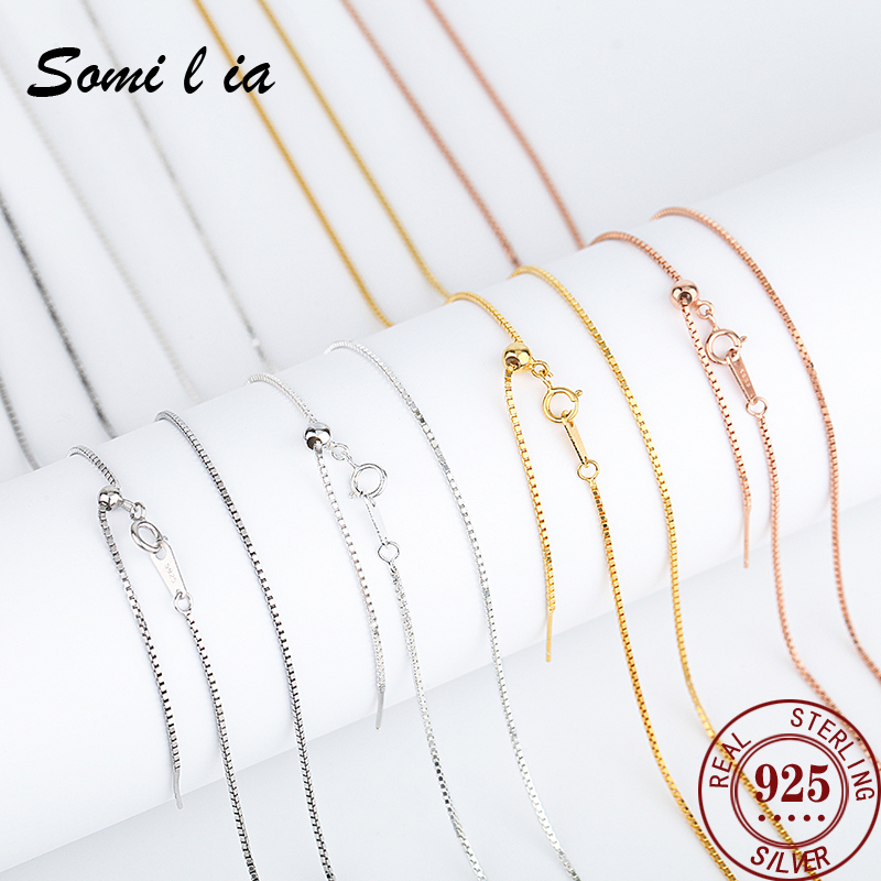 SOMILIA Silver 925 Necklace Bo - Bar Cart Gold 评论和价格