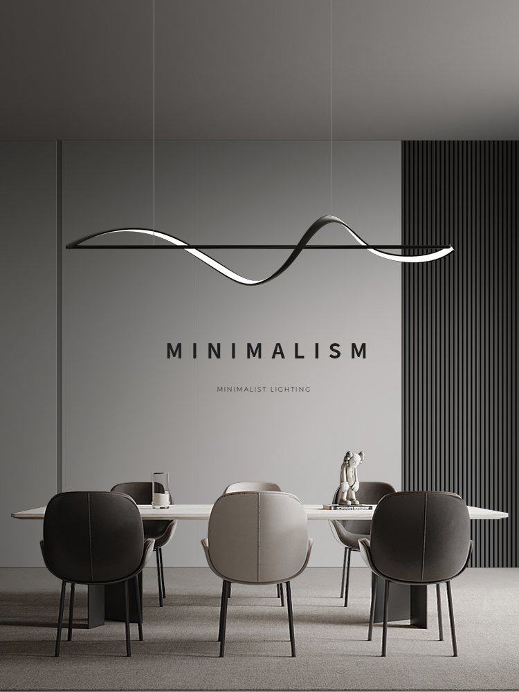 Modern Minimalism Curve Led Pe - Home Bar Word 评论和价格