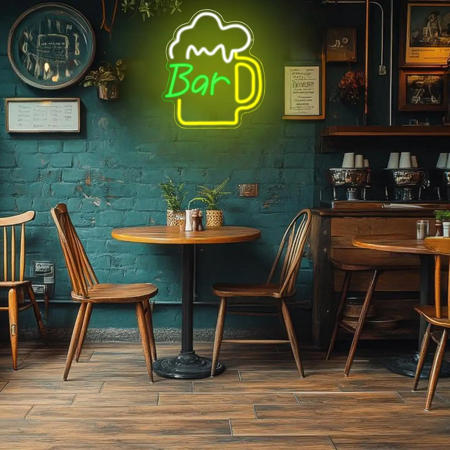 Beer Bar Neon Sign USB Dimmabl - Home Bar And Kitchen 评论和价格
