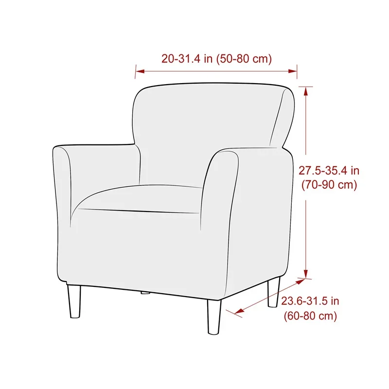 1PC Water Repellent Tub Sofa C - Home Bar Lounge 评论和价格