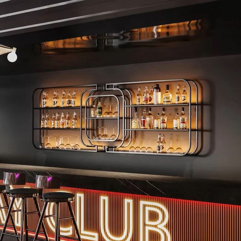 Simple Wrought Iron Wine Rack  - Home Bar And Counter 评论和价格